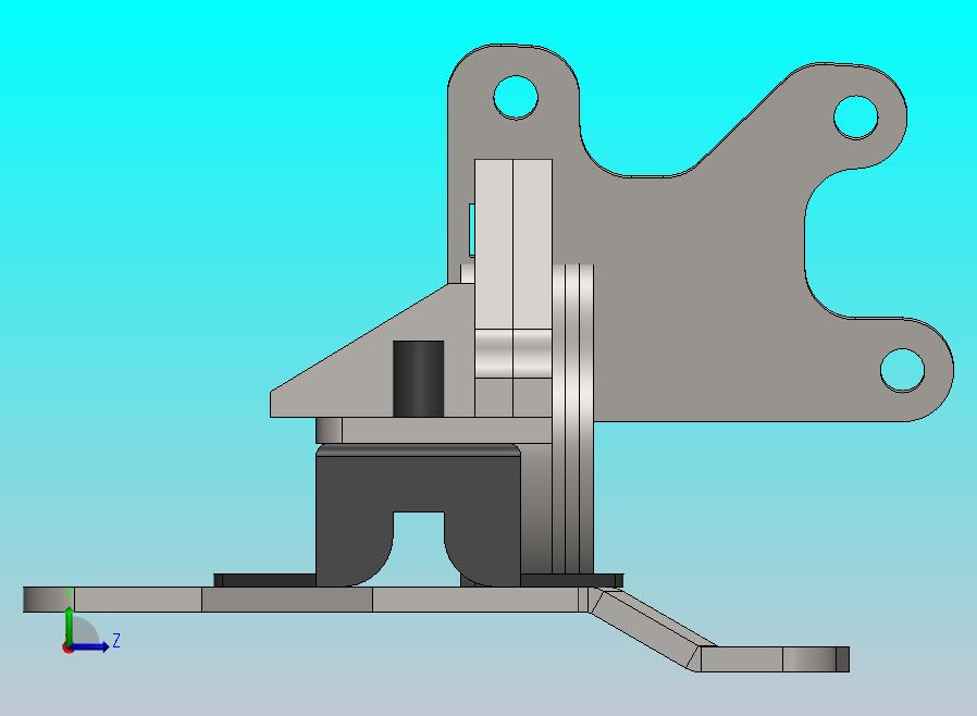 2GR-FE 后置发动机支架 - 第三_第四代凯美瑞