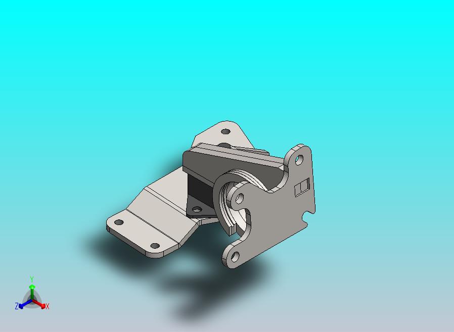 2GR-FE 后置发动机支架 - 第三_第四代凯美瑞