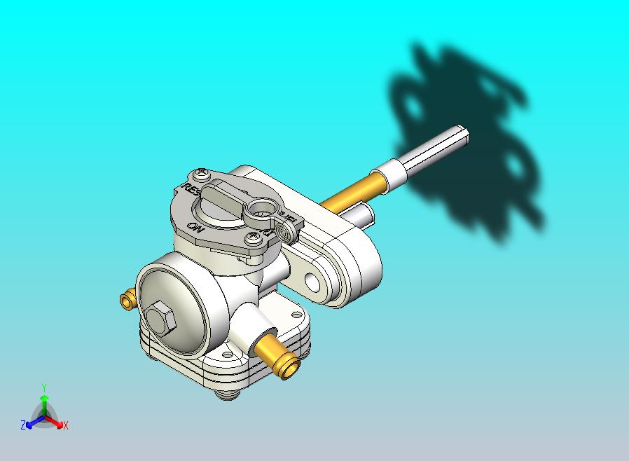 铃木 GT750 加油口