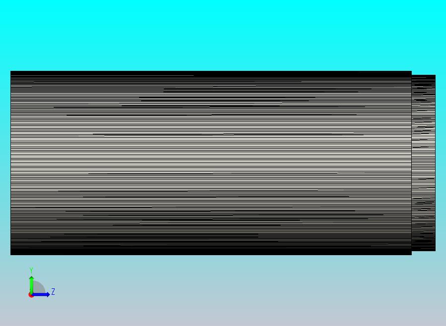 中空塑料管压缩。