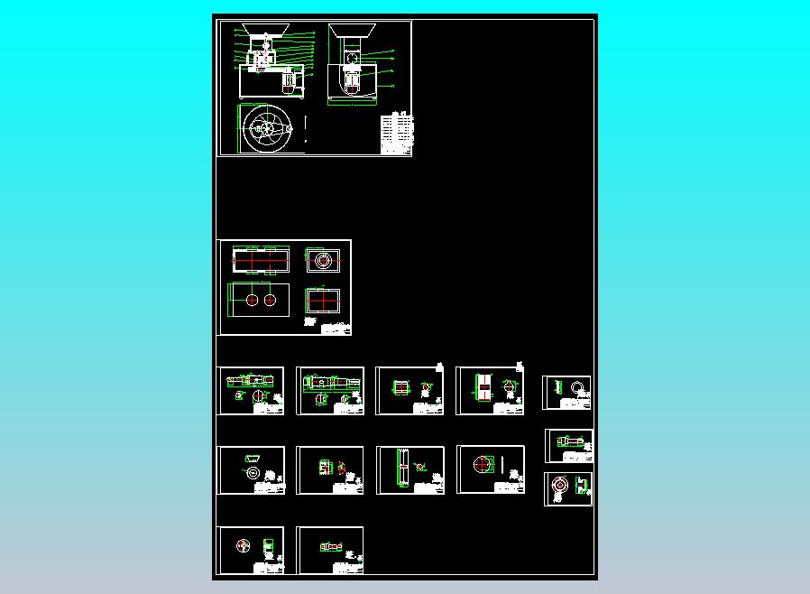 图纸-小型芋头剥皮机设计