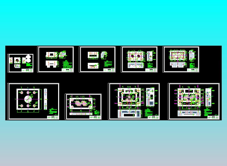 电源分线盒零件图(1)