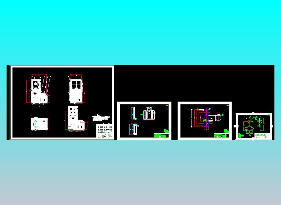 A0-花生剥壳去壳机装配图