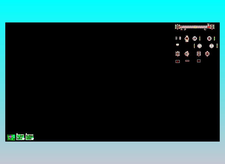 丁烯冷却器（3500-E-1011）FN=12m{装配图