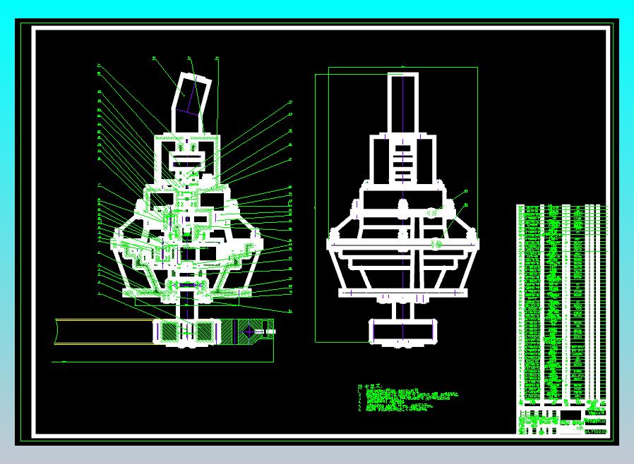 减速器-A0-回转驱动装置