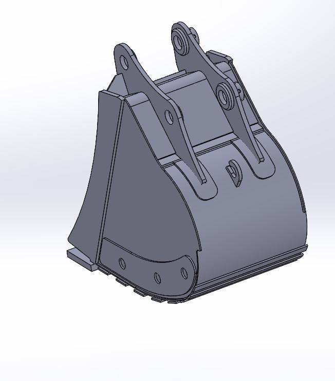 三一135风道铲斗