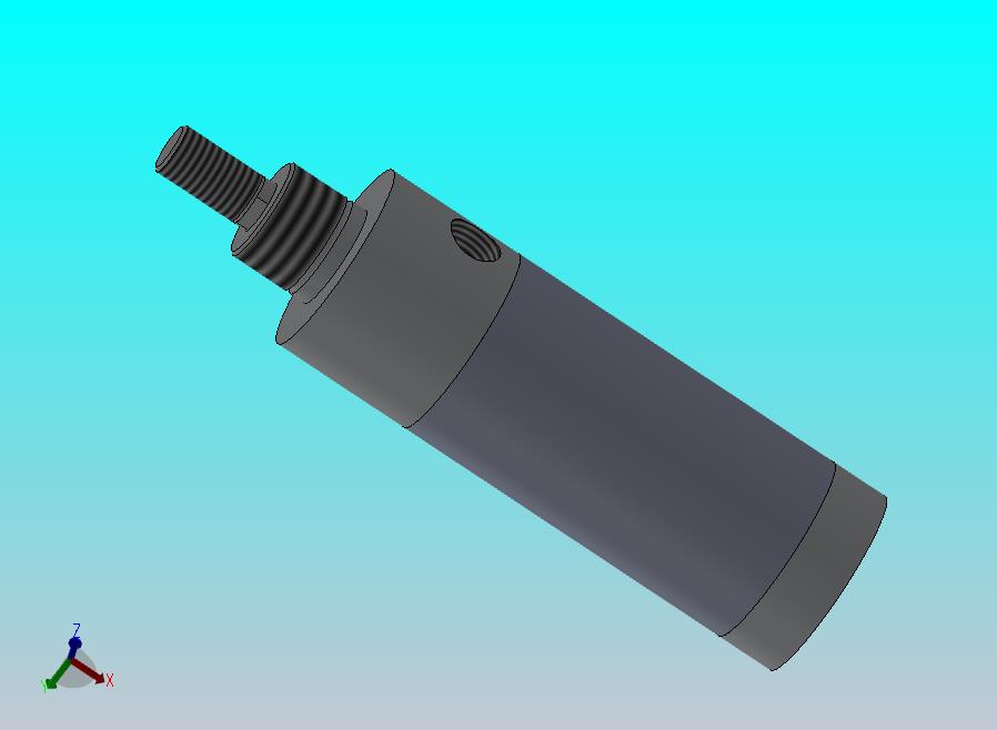 圆形气缸25x8x20mm