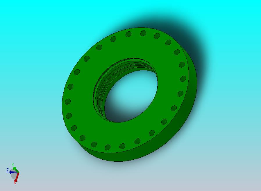 液压缸压盖（用于240mm缸杆）（带密封腔）