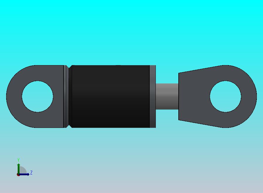 双作用液压缸（焊接式）100x50x20mm