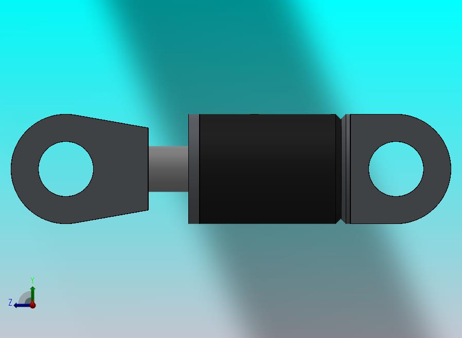 双作用液压缸（焊接式）100x50x20mm