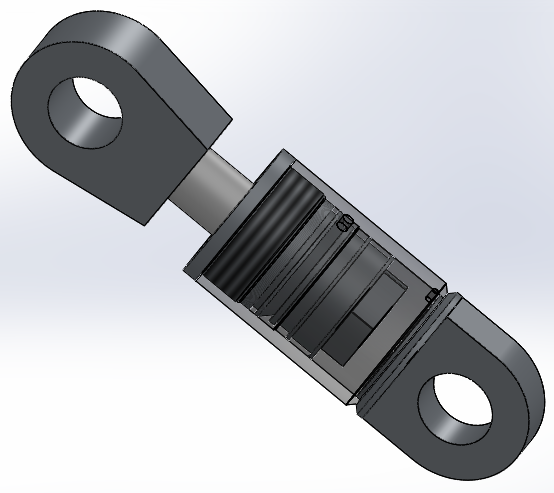 双作用液压缸（焊接式）100x50x20mm