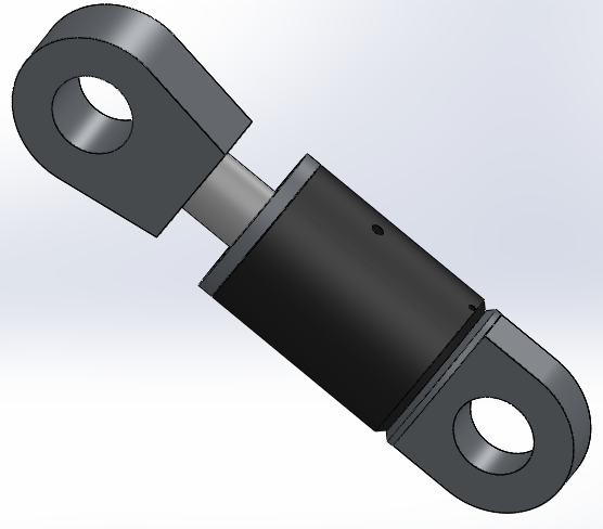 双作用液压缸（焊接式）100x50x20mm
