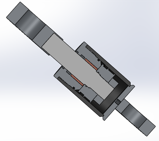 双作用液压缸（焊接式）100x50x20mm