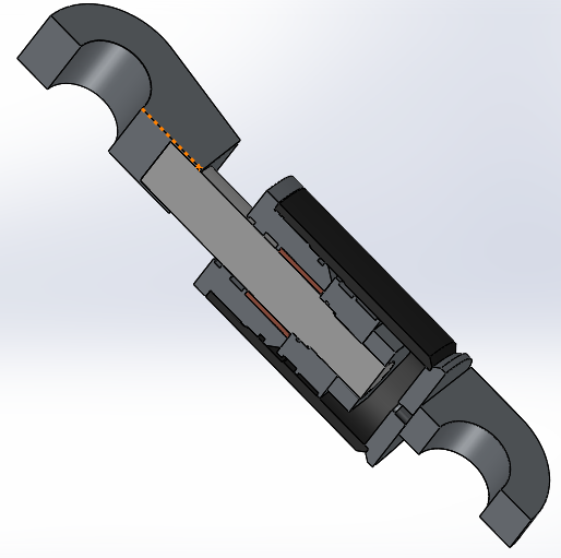 双作用液压缸（焊接式）100x50x20mm