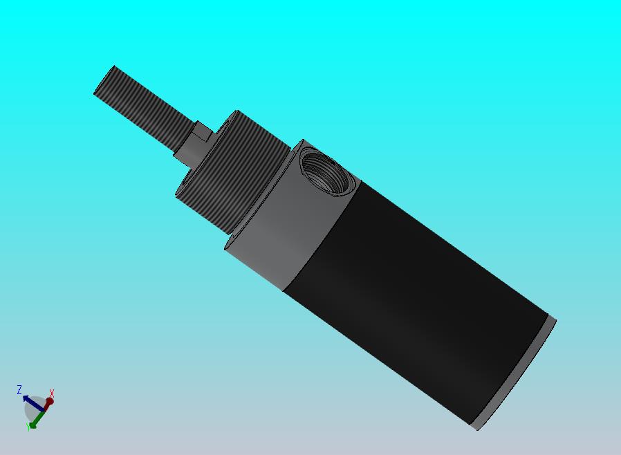 双作用气缸32x12x27mm