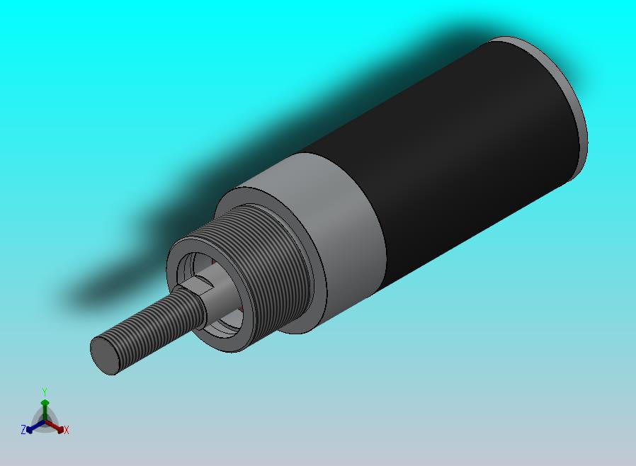 双作用气缸32x12x27mm