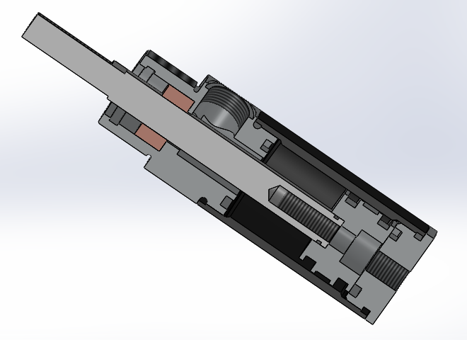 双作用气缸32x12x27mm