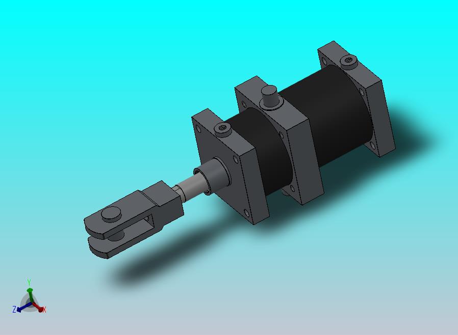 气缸（拉杆-带库欣）160x40x158mm