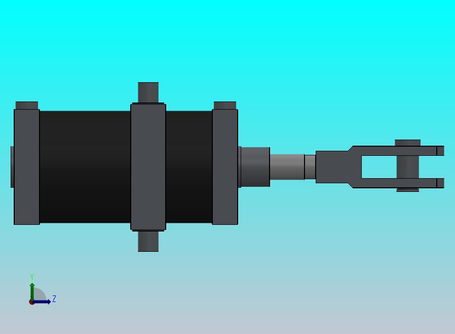 气缸（拉杆-带库欣）160x40x158mm