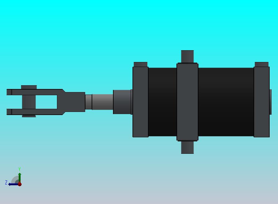 气缸（拉杆-带库欣）160x40x158mm