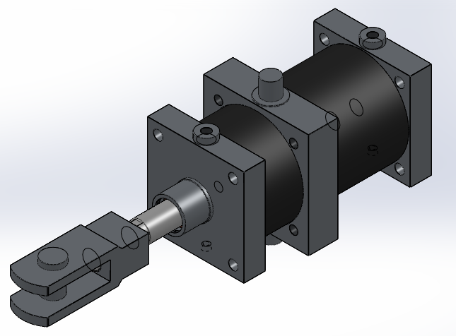 气缸（拉杆-带库欣）160x40x158mm
