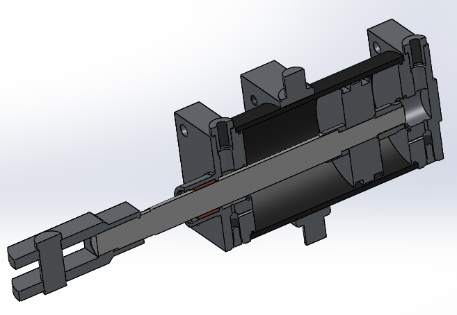 气缸（拉杆-带库欣）160x40x158mm