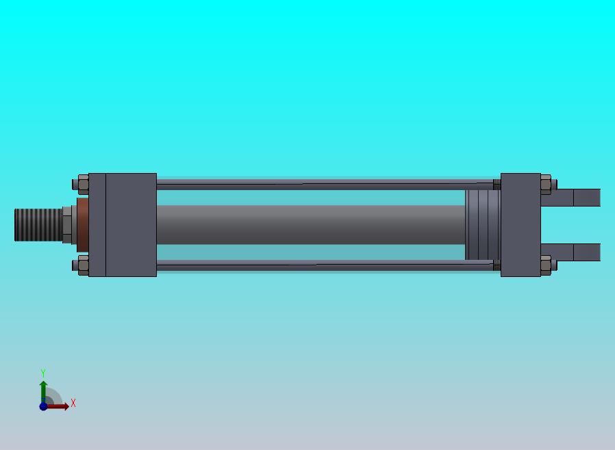 横拉杆液压缸（后眼）80x36x284mm