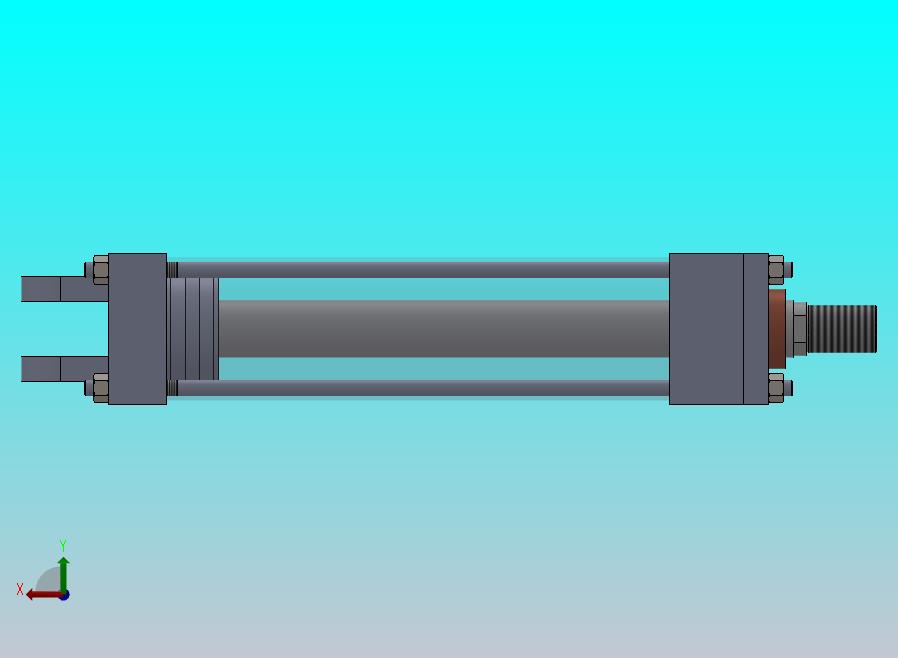 横拉杆液压缸（后眼）80x36x284mm