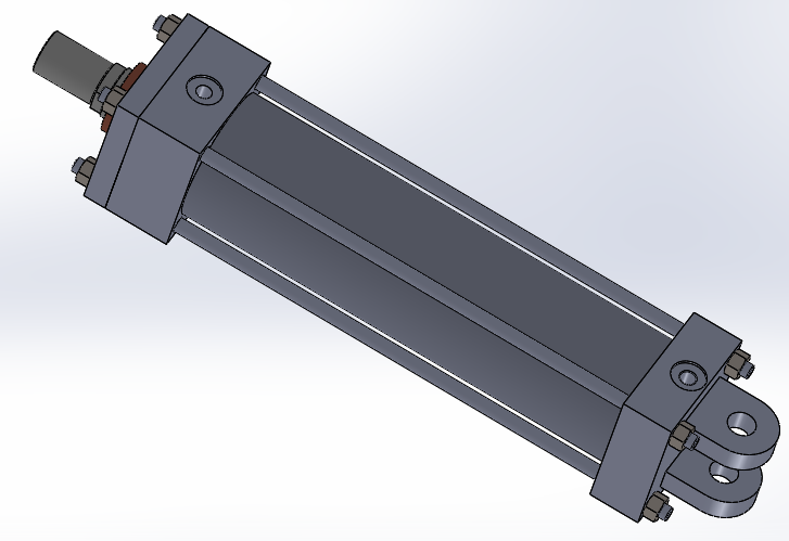横拉杆液压缸（后眼）80x36x284mm