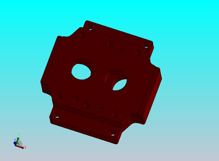 阀门底座块-G414