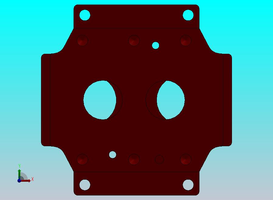 阀门底座块-G414