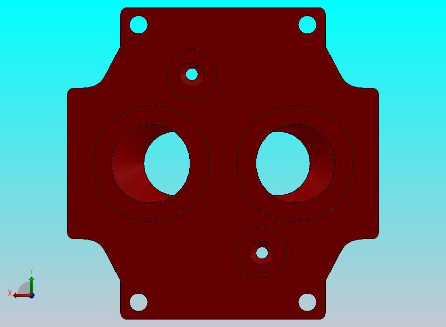 阀门底座块-G414