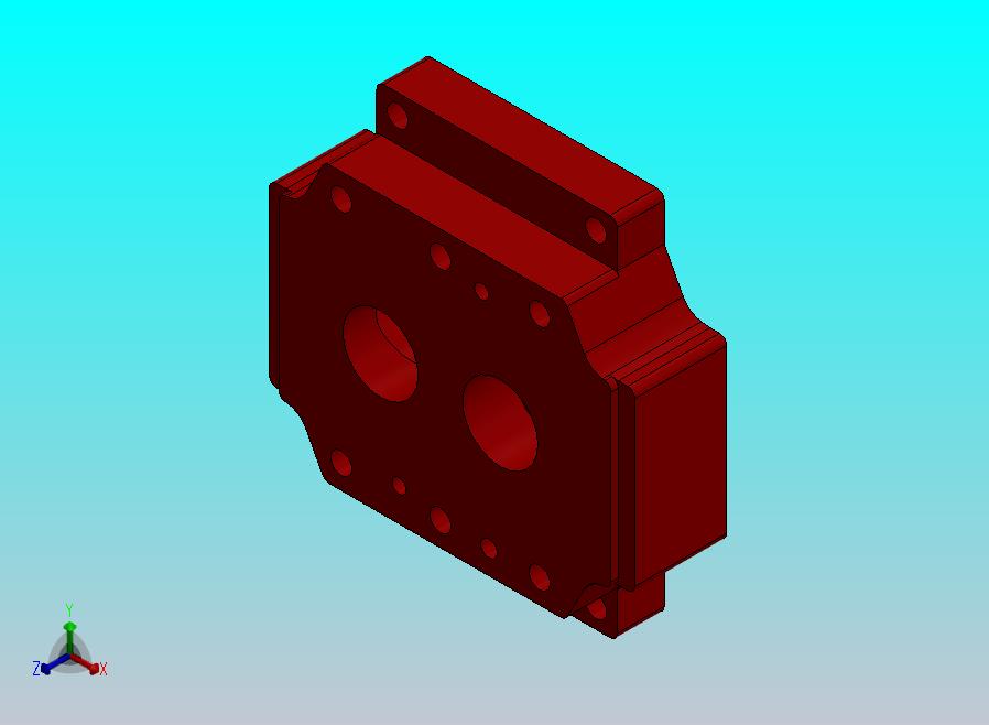 阀门底座块-G414