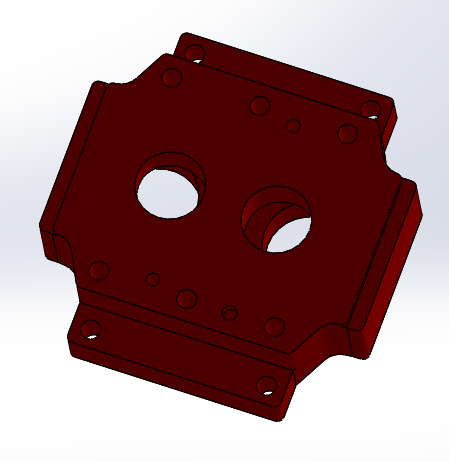 阀门底座块-G414