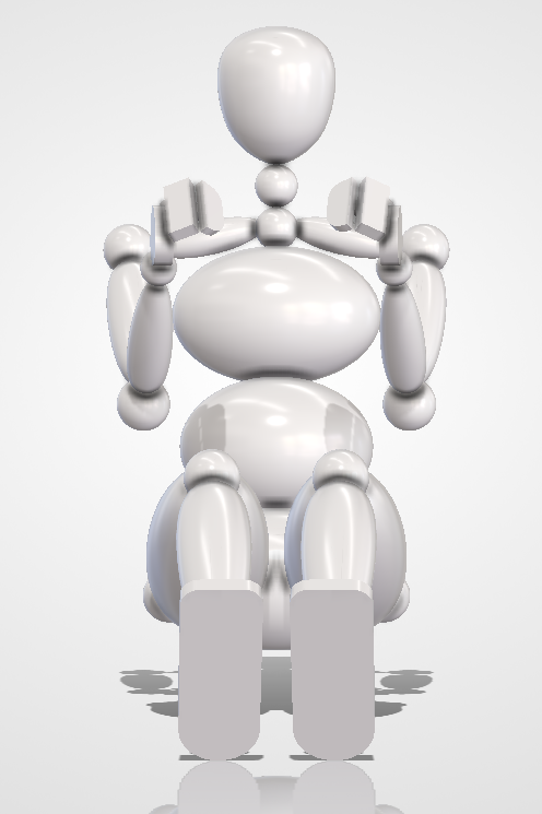 模拟赛车人机工程学中的参数化Biped