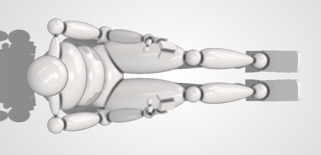 模拟赛车人机工程学中的参数化Biped