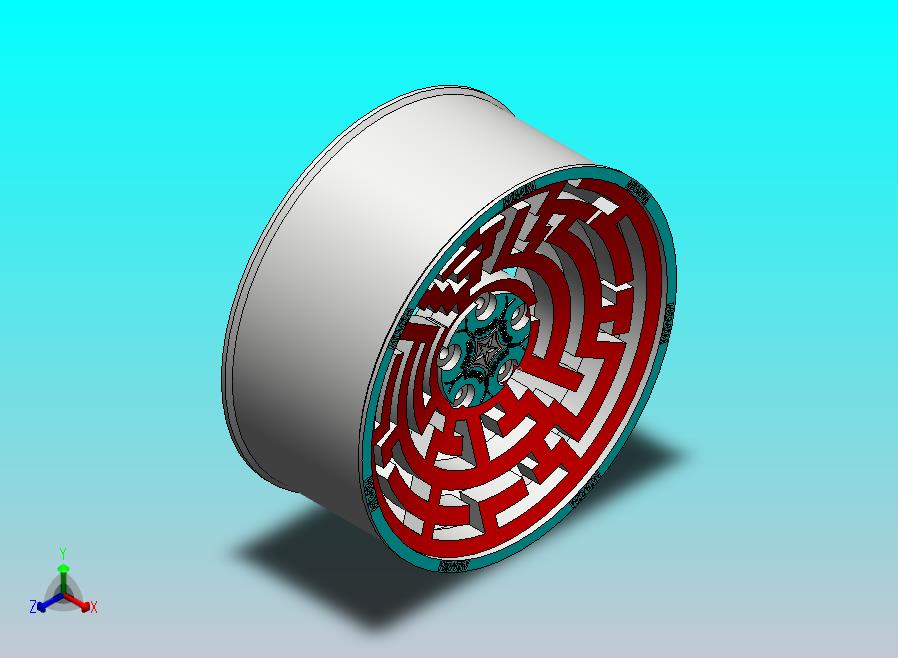 多好的图案啊！-9轮辋