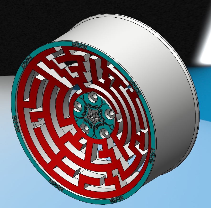 多好的图案啊！-9轮辋