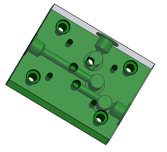 NG10-NG6电磁换向阀子板