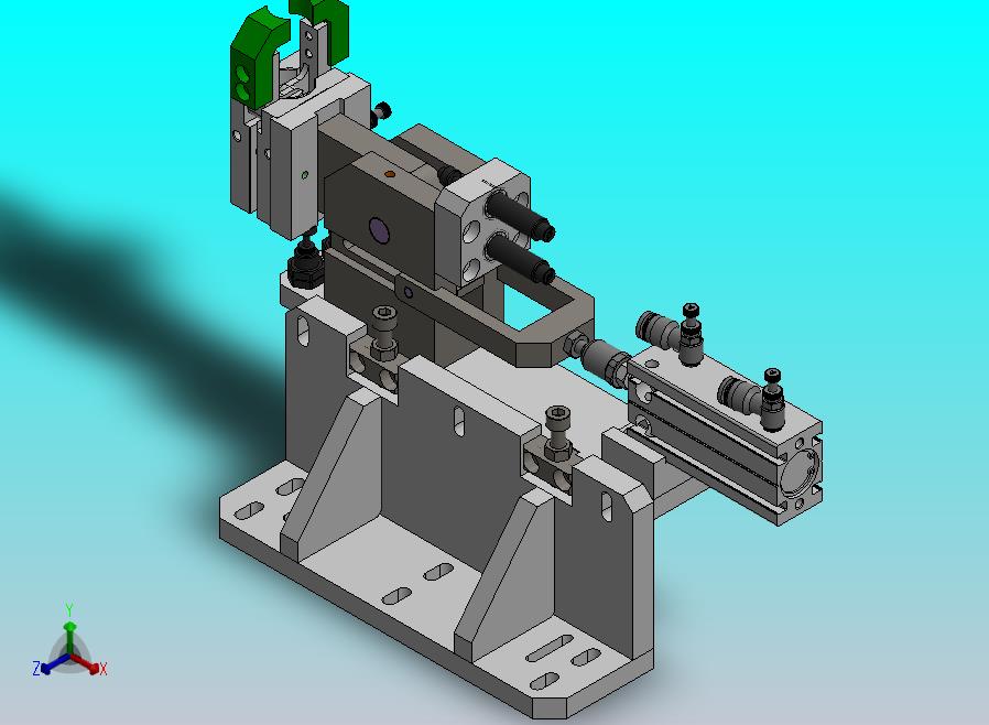 90度抓取放料移栽机构
