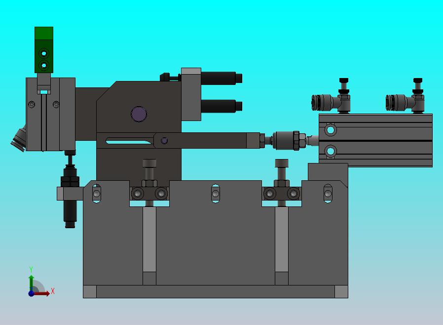90度抓取放料移栽机构
