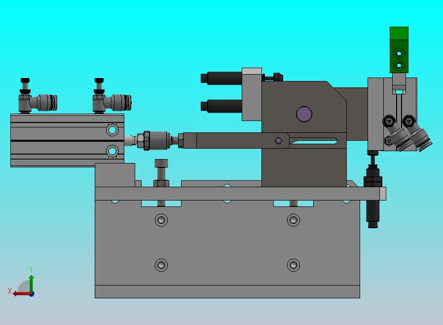 90度抓取放料移栽机构