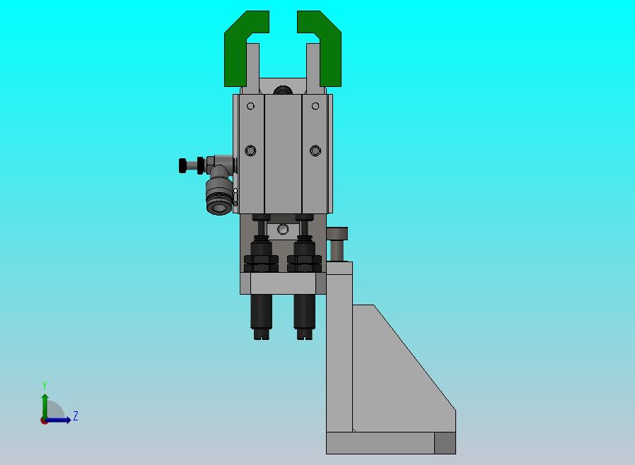 90度抓取放料移栽机构