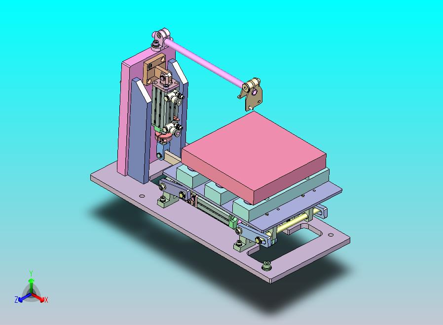 电子设备壳体精密组装定位平台