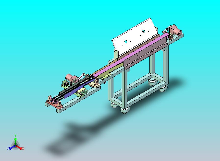 光伏玻璃基板输送定位装置