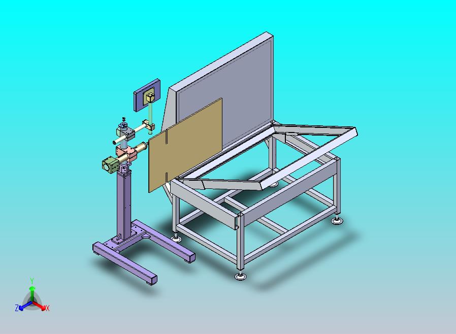 家电外壳角度定位工装