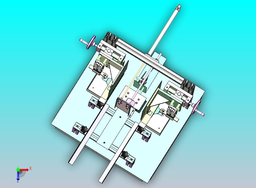 汽车零部件装配定位夹具