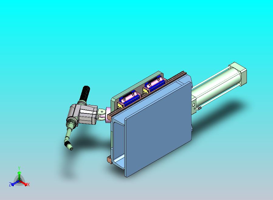 汽车底盘部件弧焊定位滑台