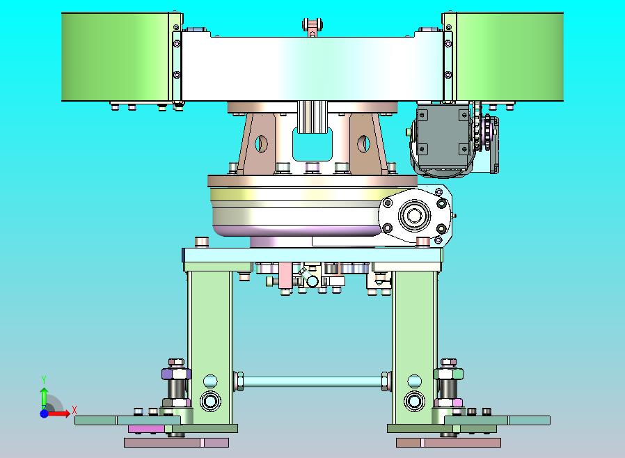 伺服驱动精密旋转工作台