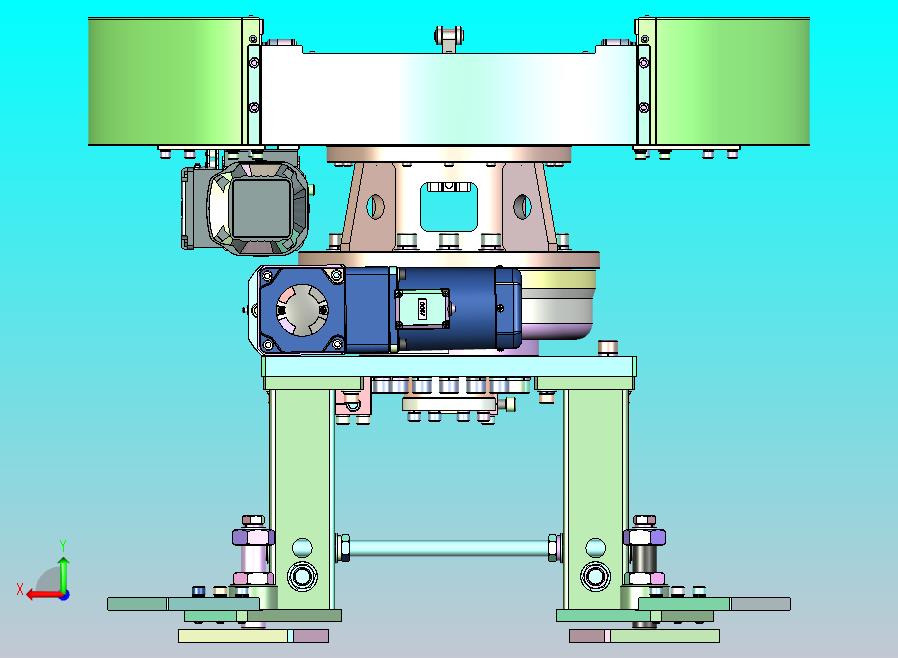 伺服驱动精密旋转工作台